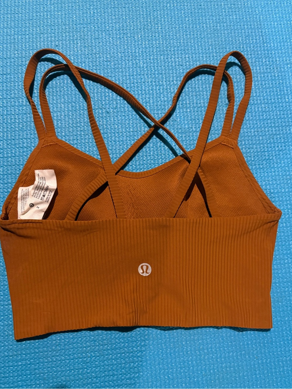 Lululemon Like a Cloud Ribbed Longline Bra *Light Support, B/C Cup